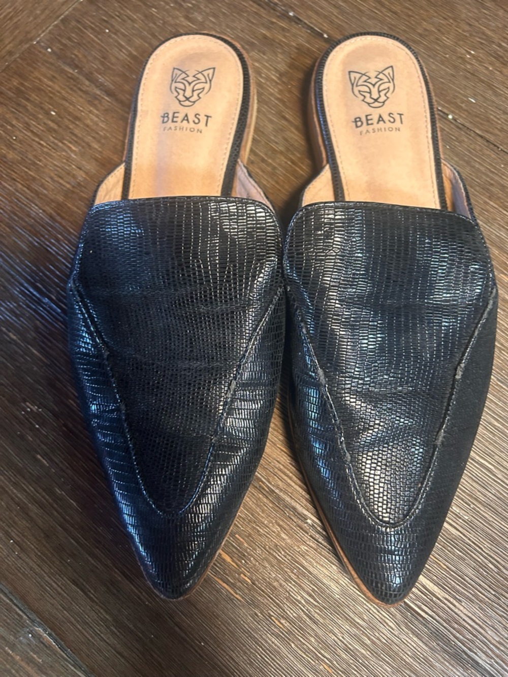 Beast Fashion black mules size 8.5 - Picture 3 of 8